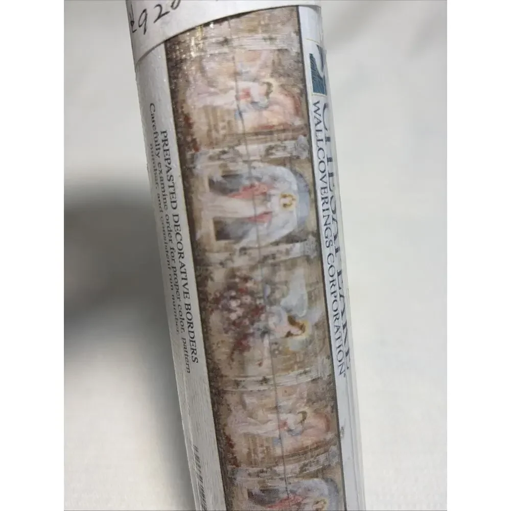 Vintage Chesapeake Wallpaper Border Faith & Family FF03242B Arch Scene 5 Yds NOS